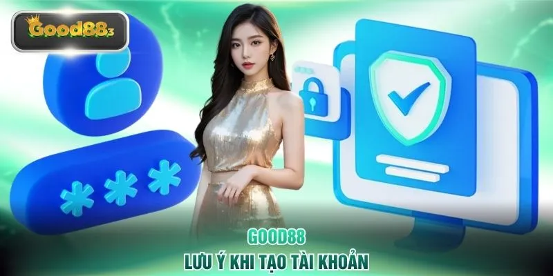 Lưu ý khi tạo tài khoản