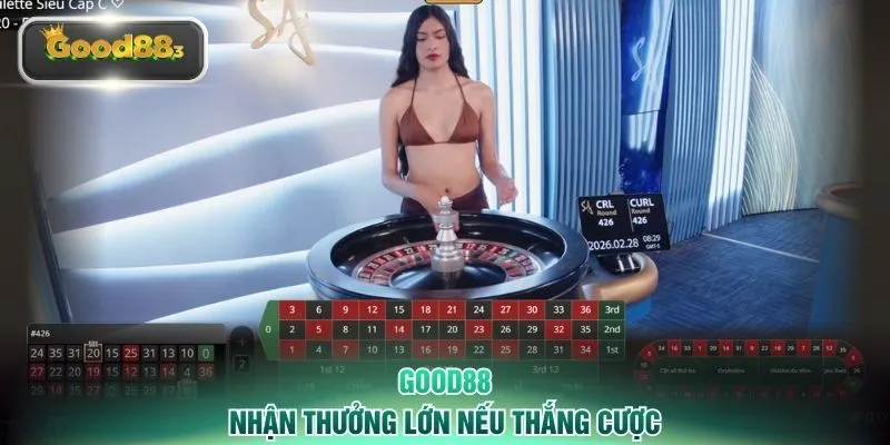 Nhận thưởng lớn nếu thắng cược