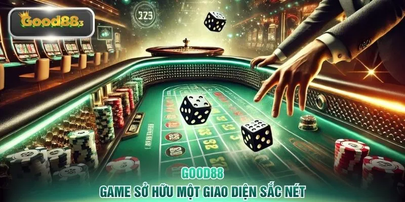 Game sở hữu một giao diện sắc nét