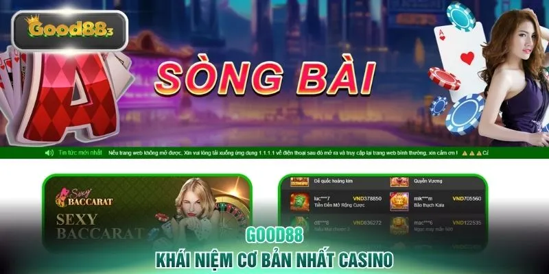 Khái niệm cơ bản nhất Casino